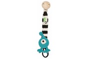 Martian Pacifier Clip blue